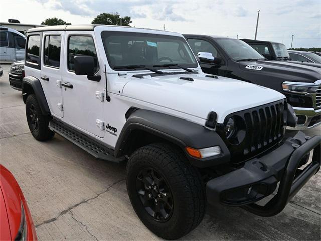 used 2022 Jeep Wrangler car, priced at $31,342