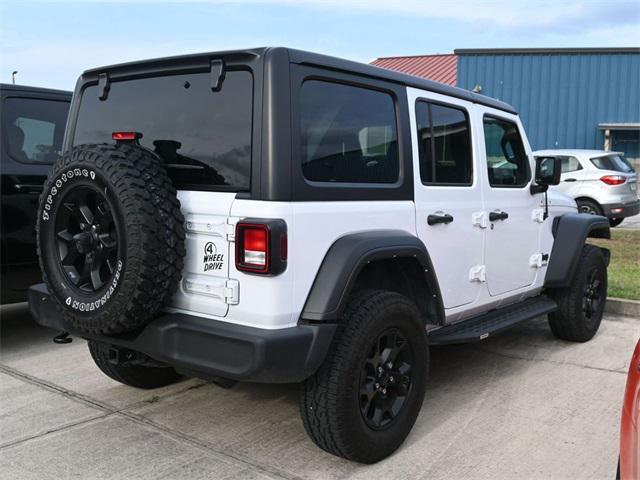 used 2022 Jeep Wrangler car, priced at $31,342