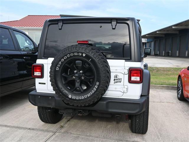 used 2022 Jeep Wrangler car, priced at $31,342