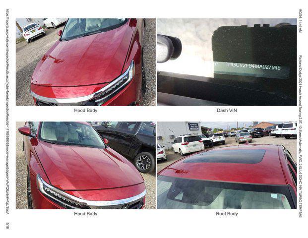 used 2021 Honda Accord car, priced at $30,504