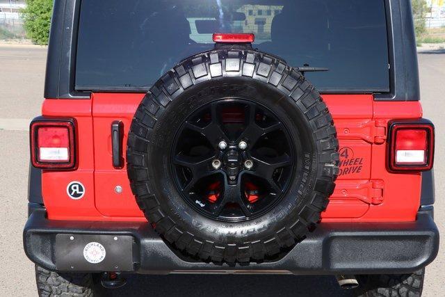 used 2021 Jeep Wrangler Unlimited car, priced at $31,864