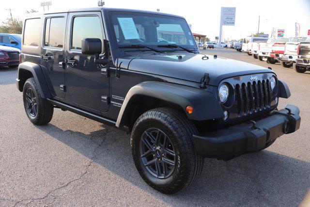 used 2017 Jeep Wrangler Unlimited car, priced at $18,169