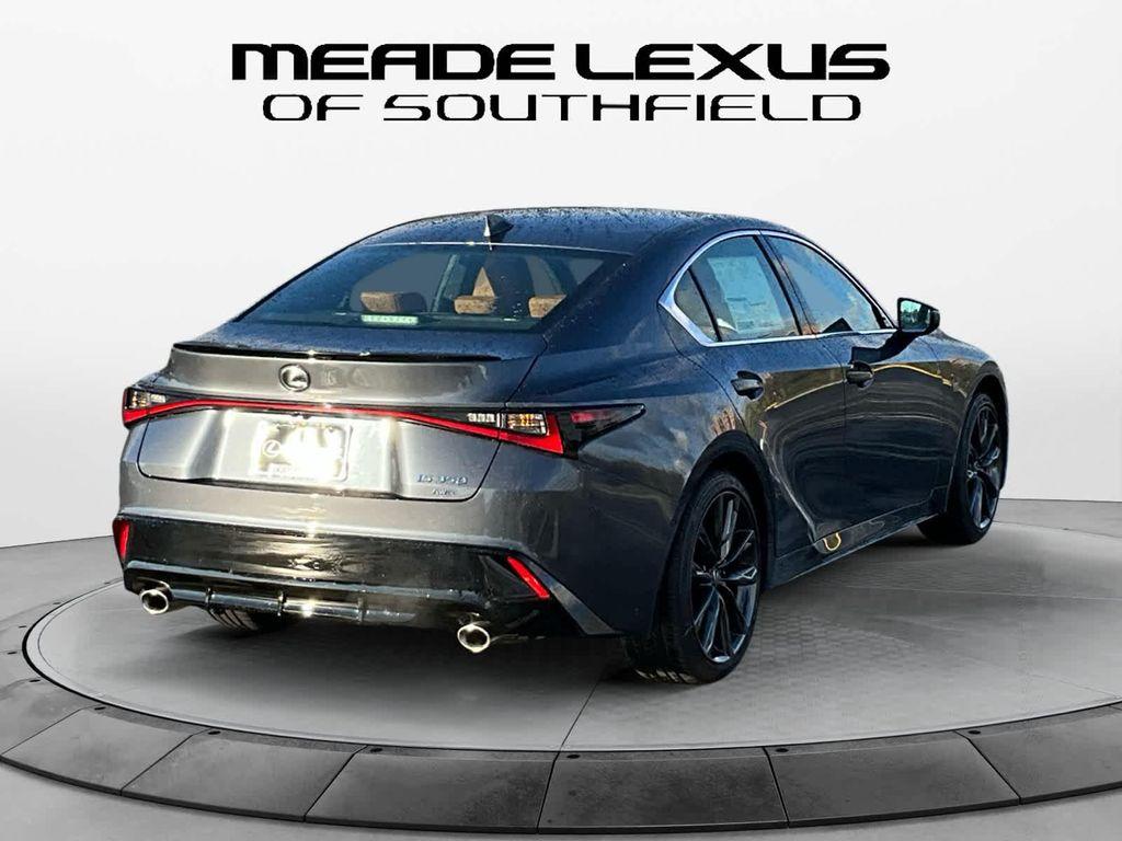 new 2025 Lexus IS 350 car, priced at $51,058