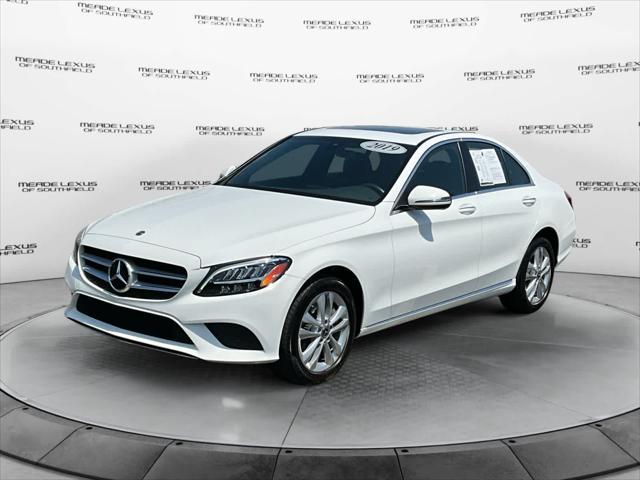 used 2019 Mercedes-Benz C-Class car, priced at $26,514