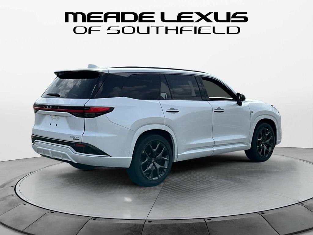 new 2025 Lexus TX 500h car, priced at $73,010