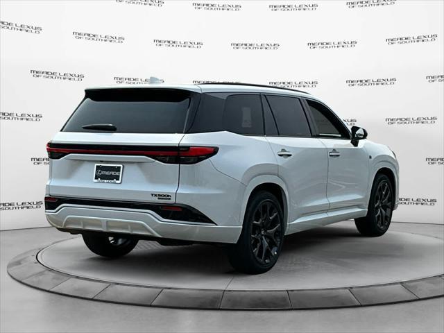 new 2025 Lexus TX 500h car, priced at $71,884