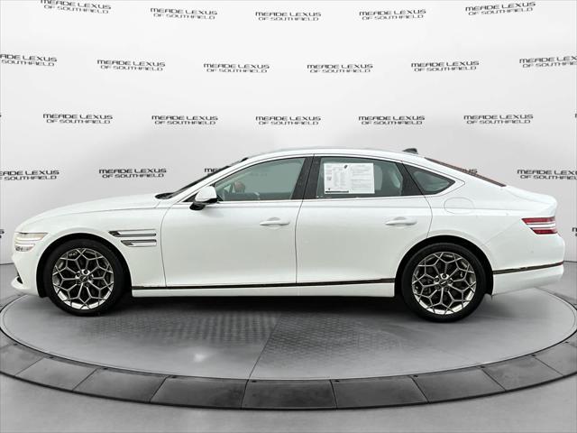 used 2021 Genesis G80 car, priced at $34,821