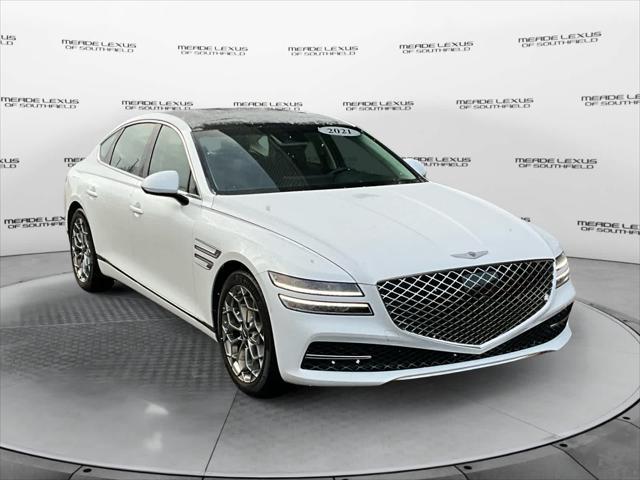 used 2021 Genesis G80 car, priced at $34,821