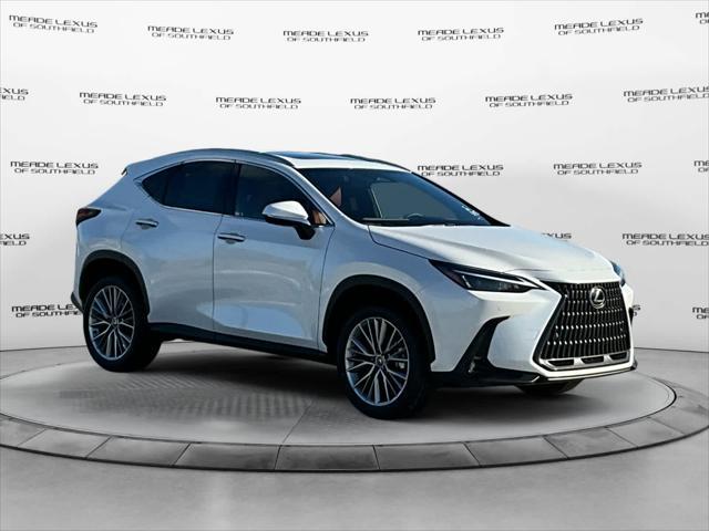 new 2025 Lexus NX 350h car, priced at $54,690