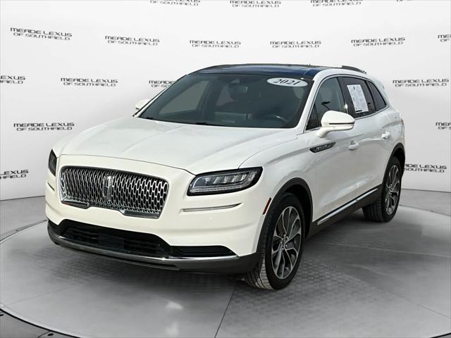 used 2021 Lincoln Nautilus car, priced at $24,818