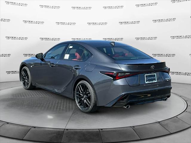 new 2024 Lexus IS 350 car, priced at $56,543