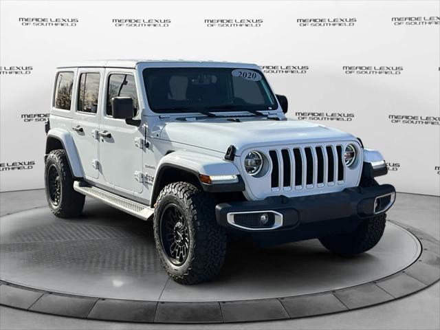 used 2020 Jeep Wrangler Unlimited car, priced at $34,914