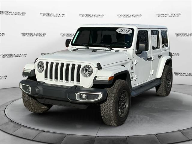 used 2020 Jeep Wrangler Unlimited car, priced at $34,914