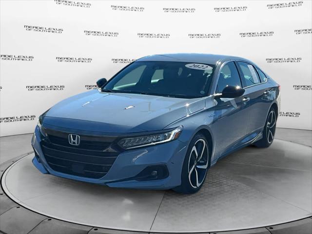 used 2022 Honda Accord Hybrid car, priced at $27,309