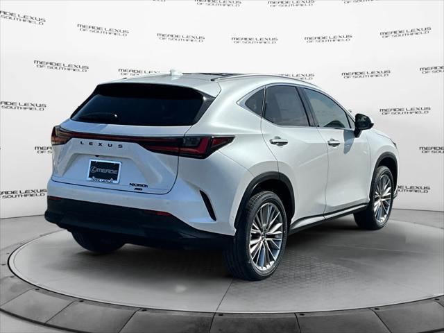 new 2025 Lexus NX 350h car, priced at $59,310