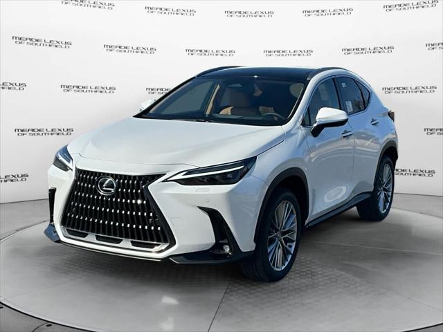 new 2025 Lexus NX 350h car, priced at $59,310