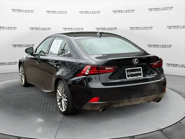 used 2015 Lexus IS 250 car, priced at $18,921