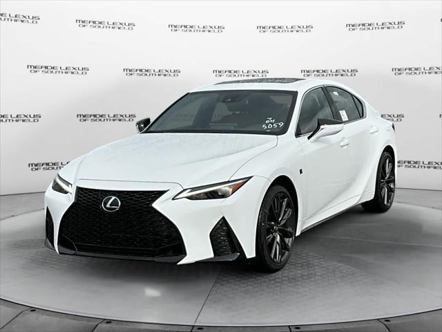 new 2025 Lexus IS 350 car, priced at $50,533