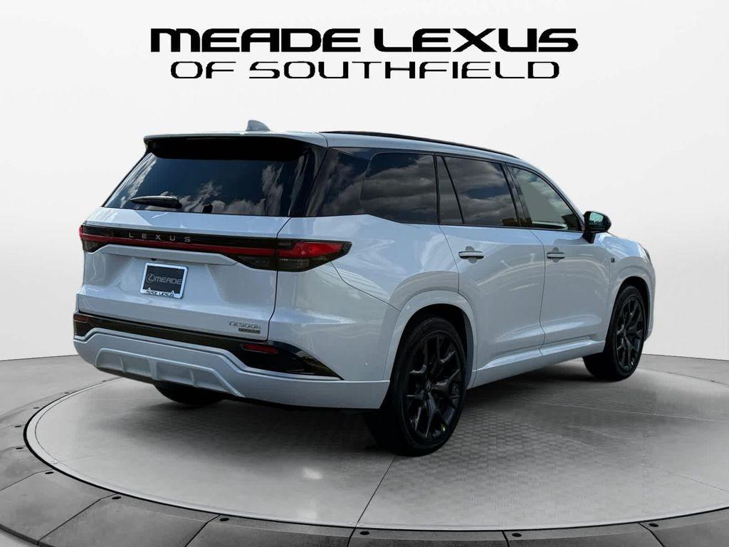 new 2026 Lexus TX 500h car, priced at $78,358