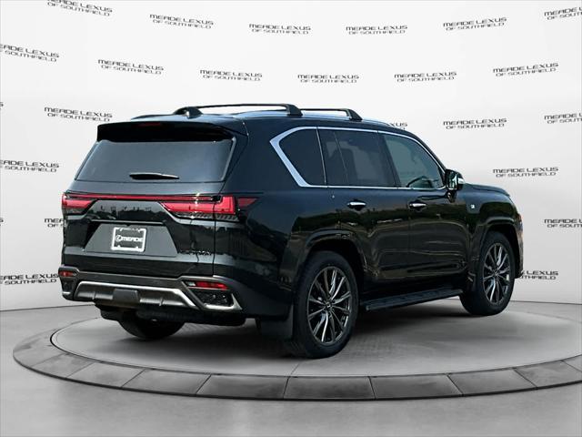 new 2025 Lexus LX 700h car, priced at $122,623