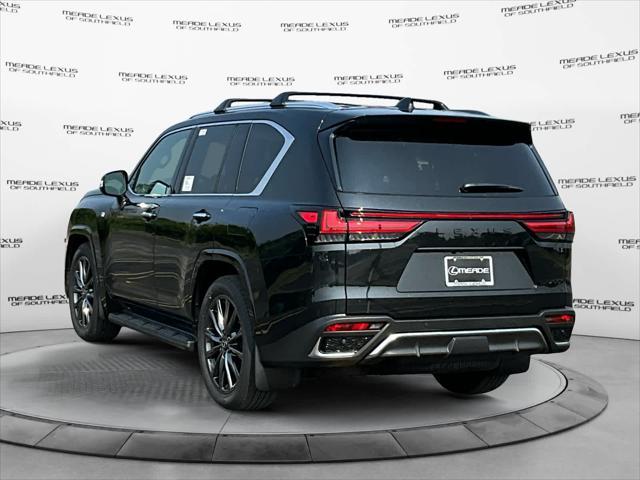 new 2025 Lexus LX 700h car, priced at $122,623
