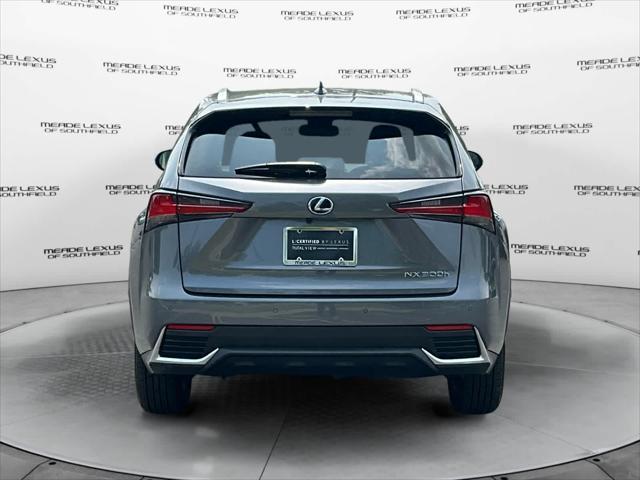 used 2021 Lexus NX 300h car, priced at $33,410