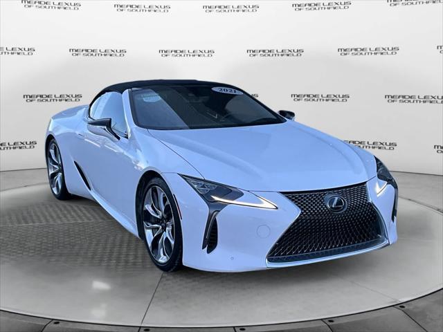 used 2021 Lexus LC 500 car, priced at $78,422