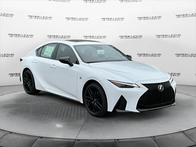 new 2024 Lexus IS 350 car, priced at $60,100
