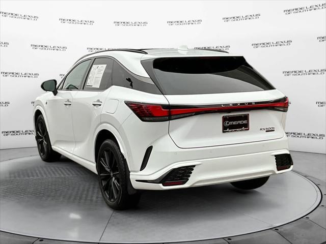 used 2024 Lexus RX 500h car, priced at $63,918