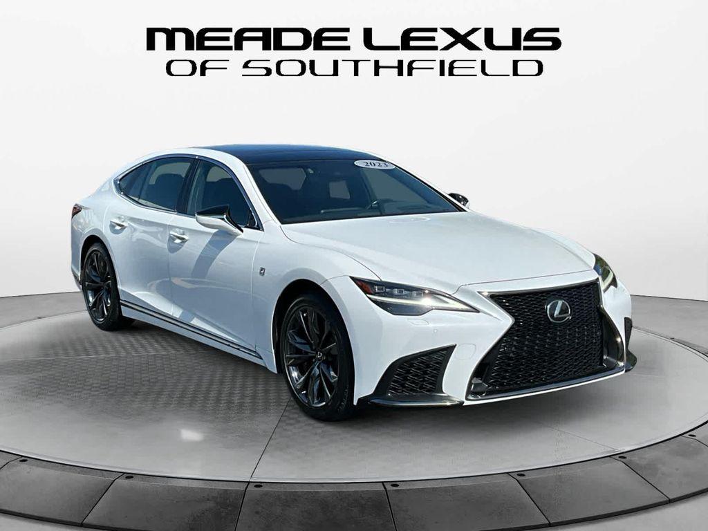 used 2023 Lexus LS 500 car, priced at $64,900