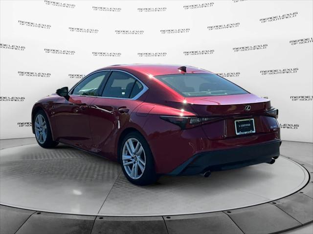 used 2021 Lexus IS 300 car, priced at $34,024