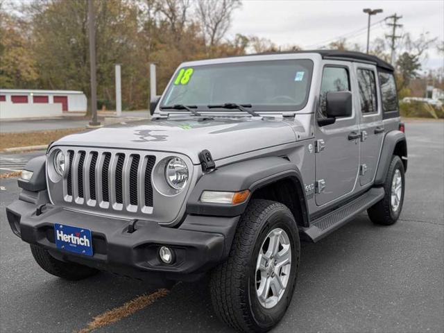 used 2018 Jeep Wrangler Unlimited car, priced at $25,180