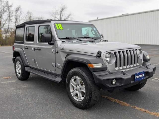 used 2018 Jeep Wrangler Unlimited car, priced at $25,180