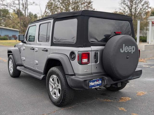 used 2018 Jeep Wrangler Unlimited car, priced at $25,180