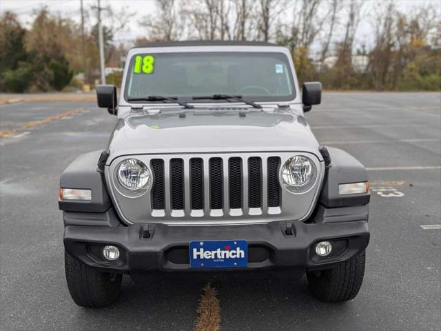 used 2018 Jeep Wrangler Unlimited car, priced at $25,180