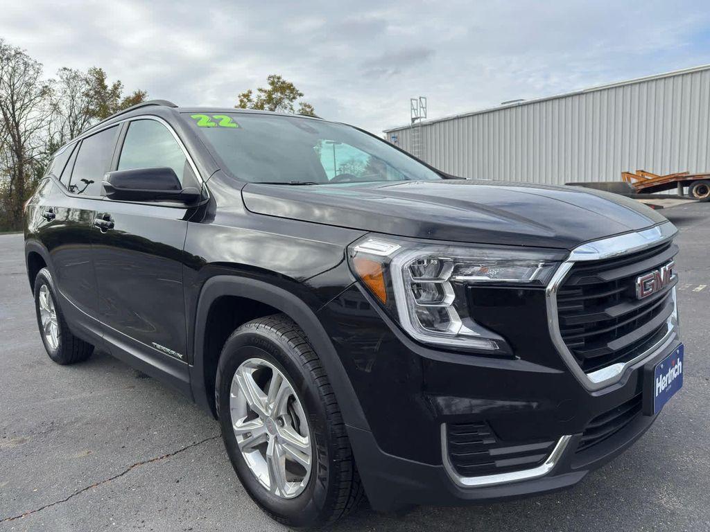 used 2022 GMC Terrain car, priced at $18,990