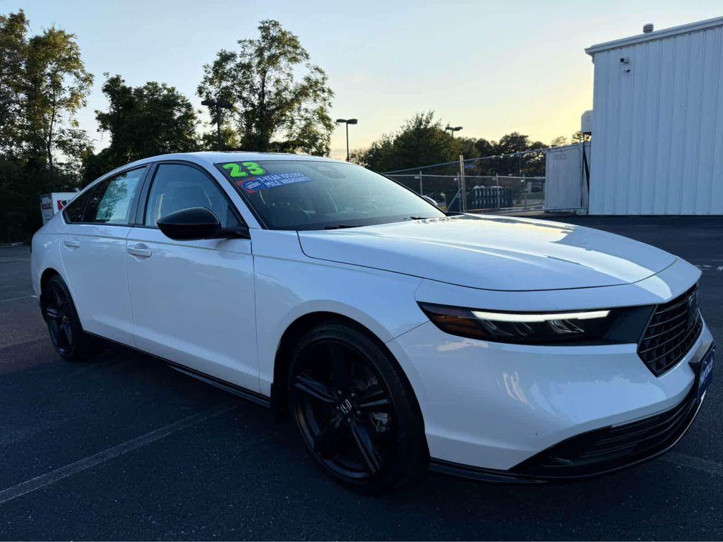 used 2023 Honda Accord Hybrid car, priced at $27,890