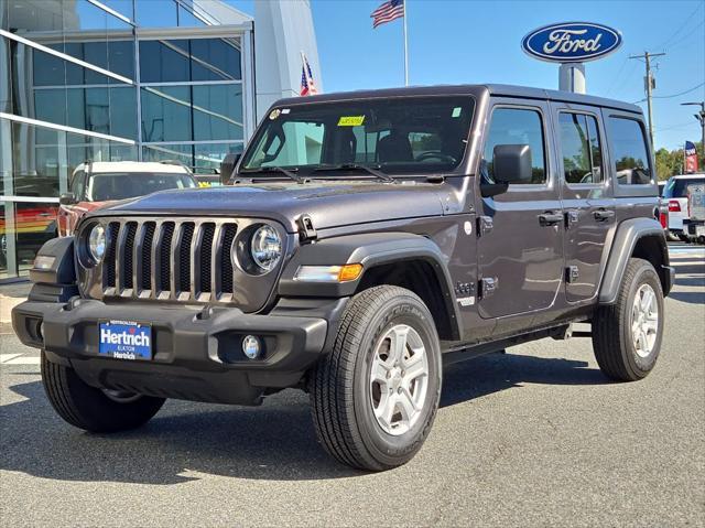 used 2021 Jeep Wrangler Unlimited car, priced at $32,995