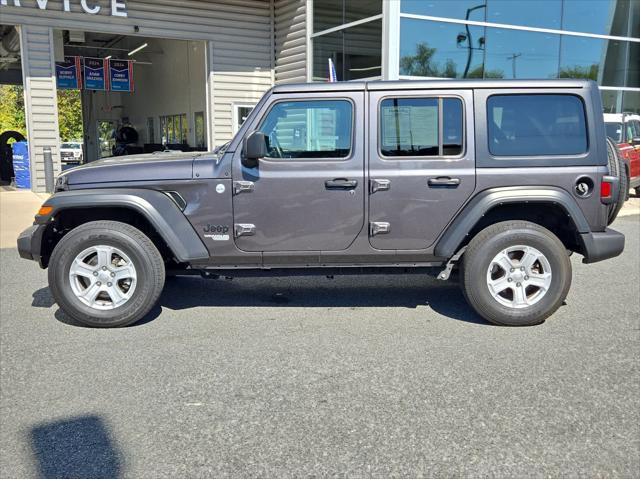 used 2021 Jeep Wrangler Unlimited car, priced at $32,654