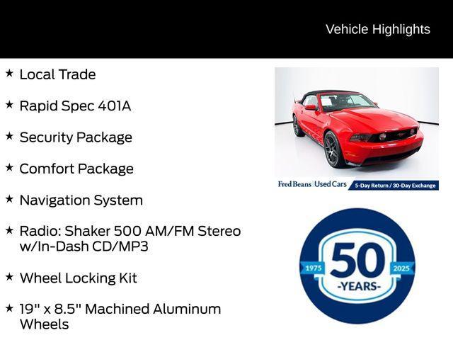 used 2011 Ford Mustang car, priced at $19,580