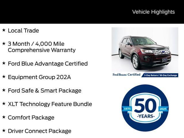 used 2019 Ford Explorer car, priced at $24,380