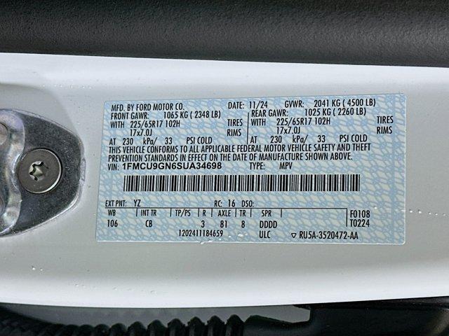 new 2025 Ford Escape car, priced at $29,078