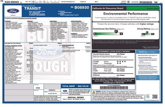 new 2024 Ford Transit-150 car, priced at $84,985