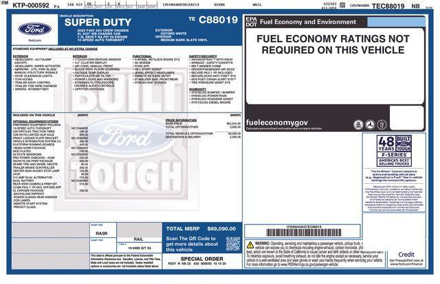 new 2026 Ford F-450 car, priced at $71,358