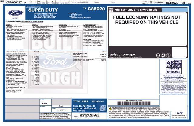 new 2026 Ford F-450 car, priced at $90,583