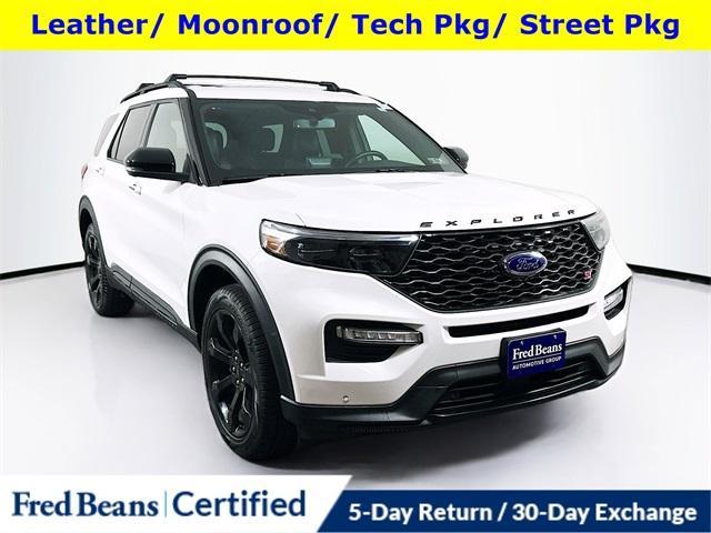 used 2023 Ford Explorer car, priced at $50,500