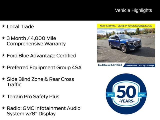 used 2023 GMC Terrain car, priced at $26,900