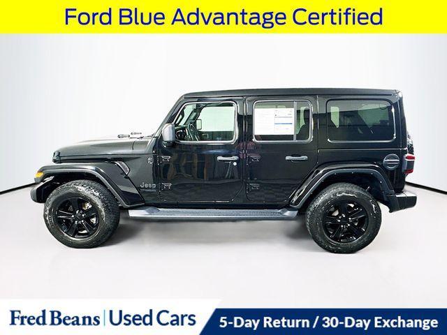used 2021 Jeep Wrangler Unlimited car, priced at $33,910