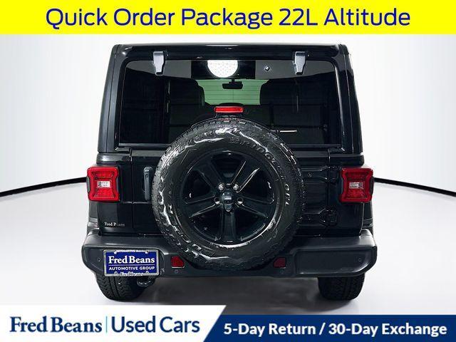 used 2021 Jeep Wrangler Unlimited car, priced at $33,910