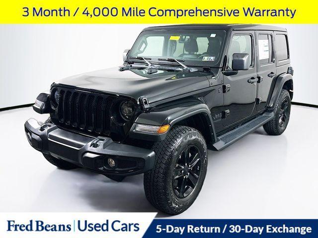 used 2021 Jeep Wrangler Unlimited car, priced at $33,910